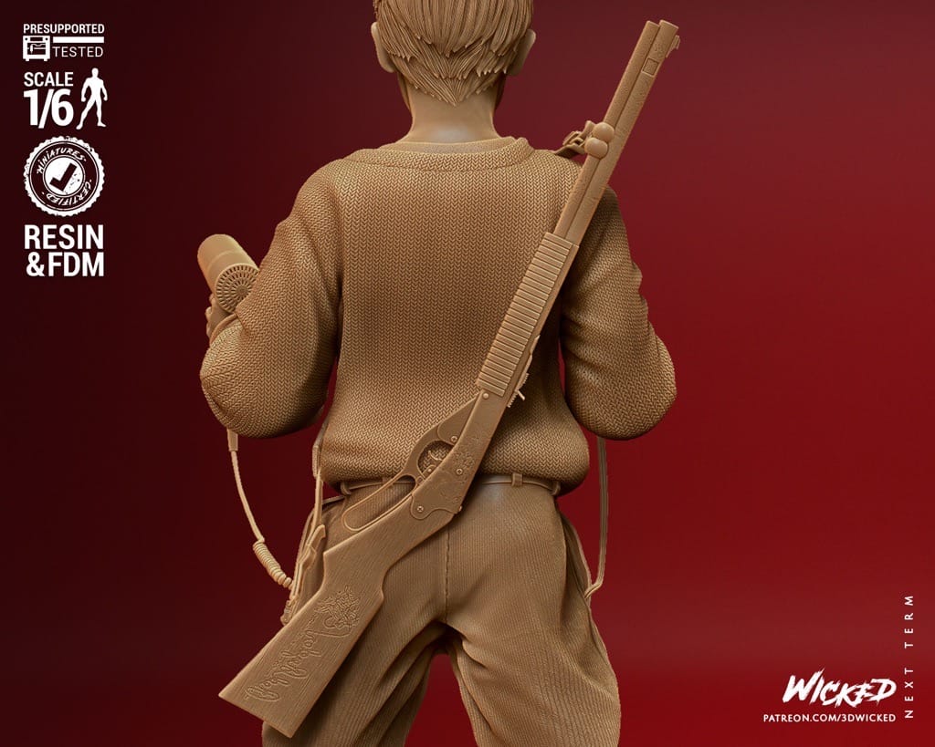 P站图纸印象馆 3DWicked 小鬼当家 Kevin 3DWicked 小鬼当家 Kevin