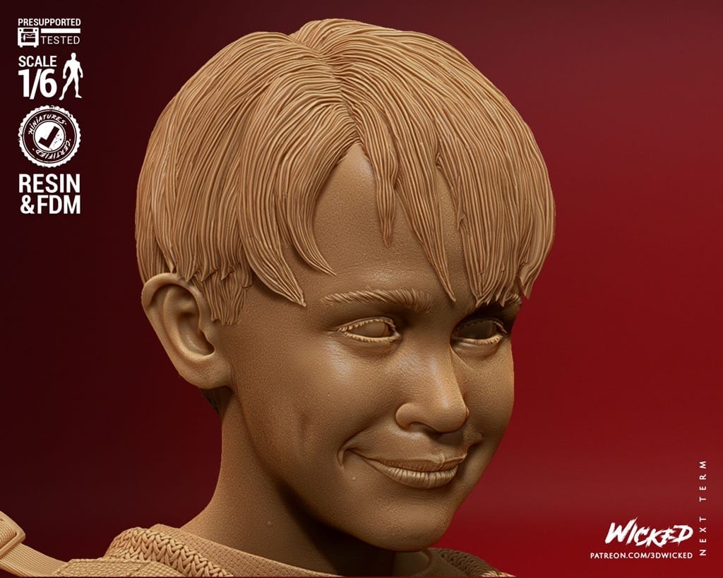 P站图纸印象馆 3DWicked 小鬼当家 Kevin 3DWicked 小鬼当家 Kevin