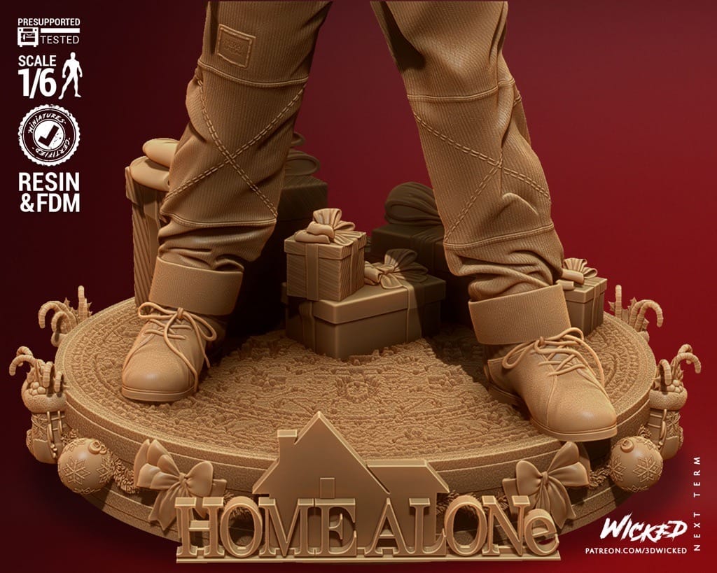 P站图纸印象馆 3DWicked 小鬼当家 Kevin 3DWicked 小鬼当家 Kevin