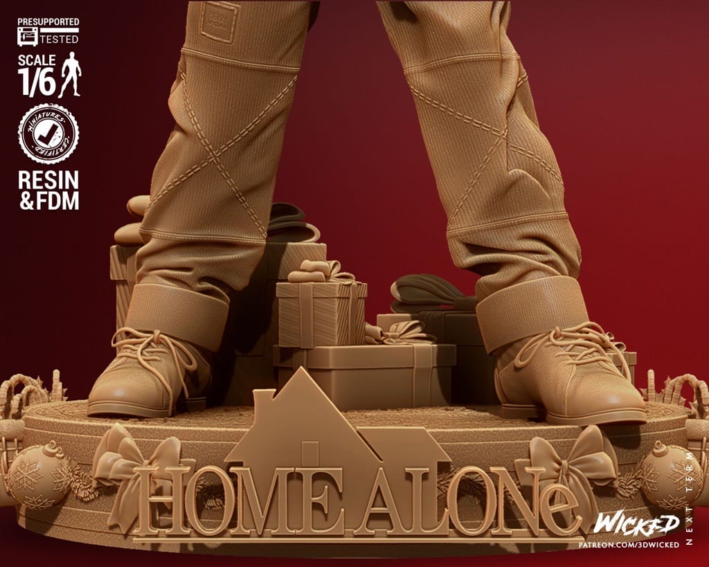 P站图纸印象馆 3DWicked 小鬼当家 Kevin 3DWicked 小鬼当家 Kevin