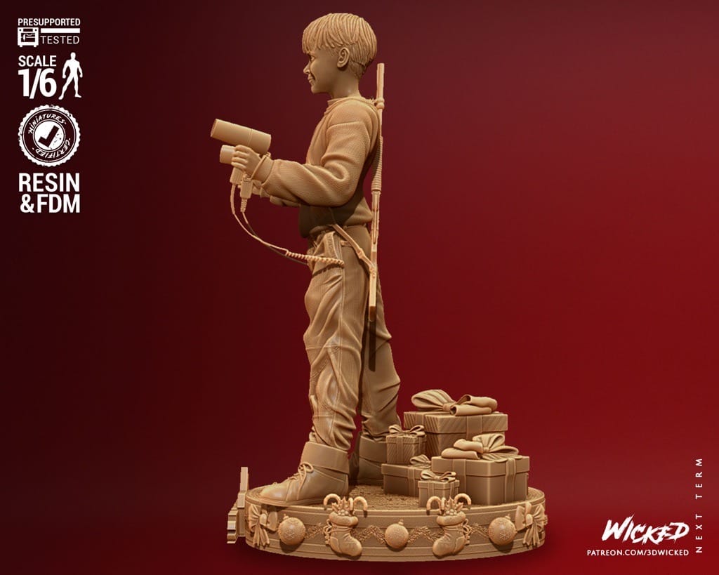 P站图纸印象馆 3DWicked 小鬼当家 Kevin 3DWicked 小鬼当家 Kevin