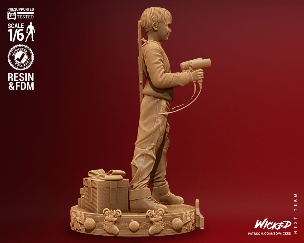 P站图纸印象馆 3DWicked 小鬼当家 Kevin 3DWicked 小鬼当家 Kevin