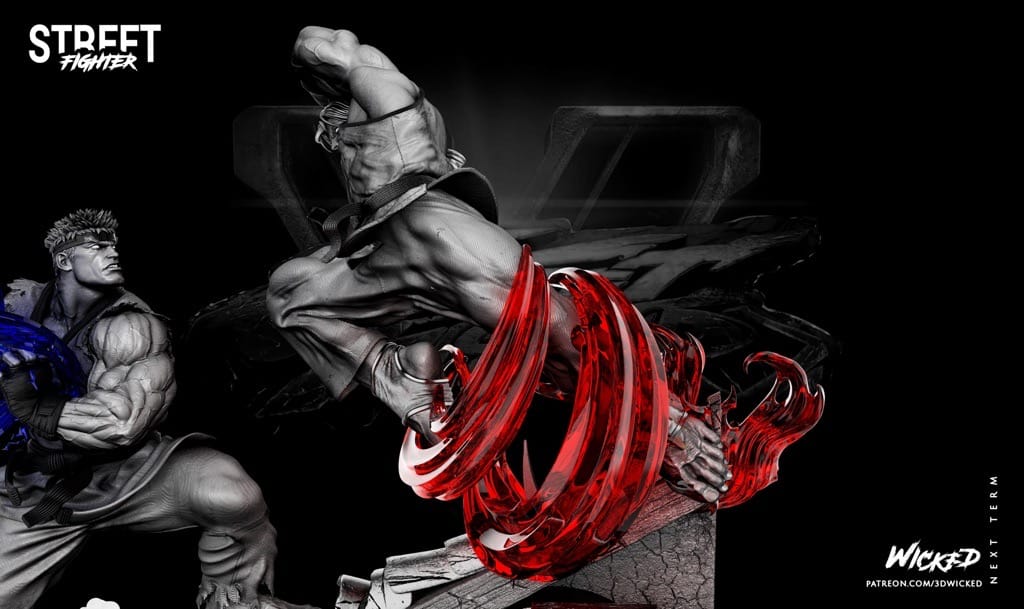P站图纸印象馆 3DWicked 街头霸王 3DWicked 街头霸王