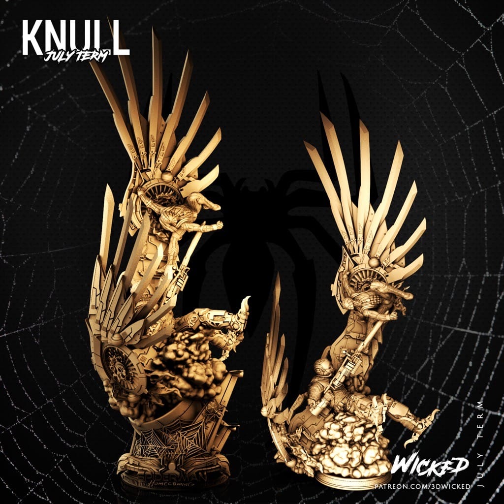 P站图纸印象馆 3DWicked 漫威 蜘蛛侠 秃鹫 3DWicked 漫威 蜘蛛侠 秃鹫