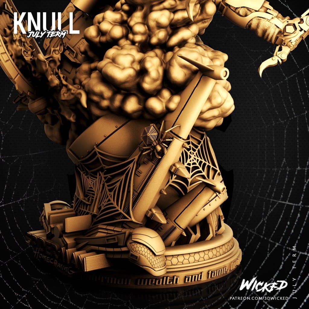 P站图纸印象馆 3DWicked 漫威 蜘蛛侠 秃鹫 3DWicked 漫威 蜘蛛侠 秃鹫