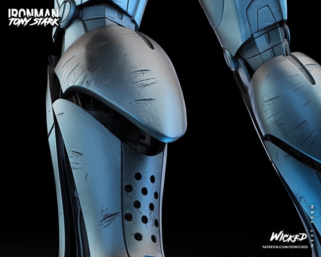 P站图纸印象馆 3DWicked 漫威 复联 钢铁侠 3DWicked 漫威 复联 钢铁侠