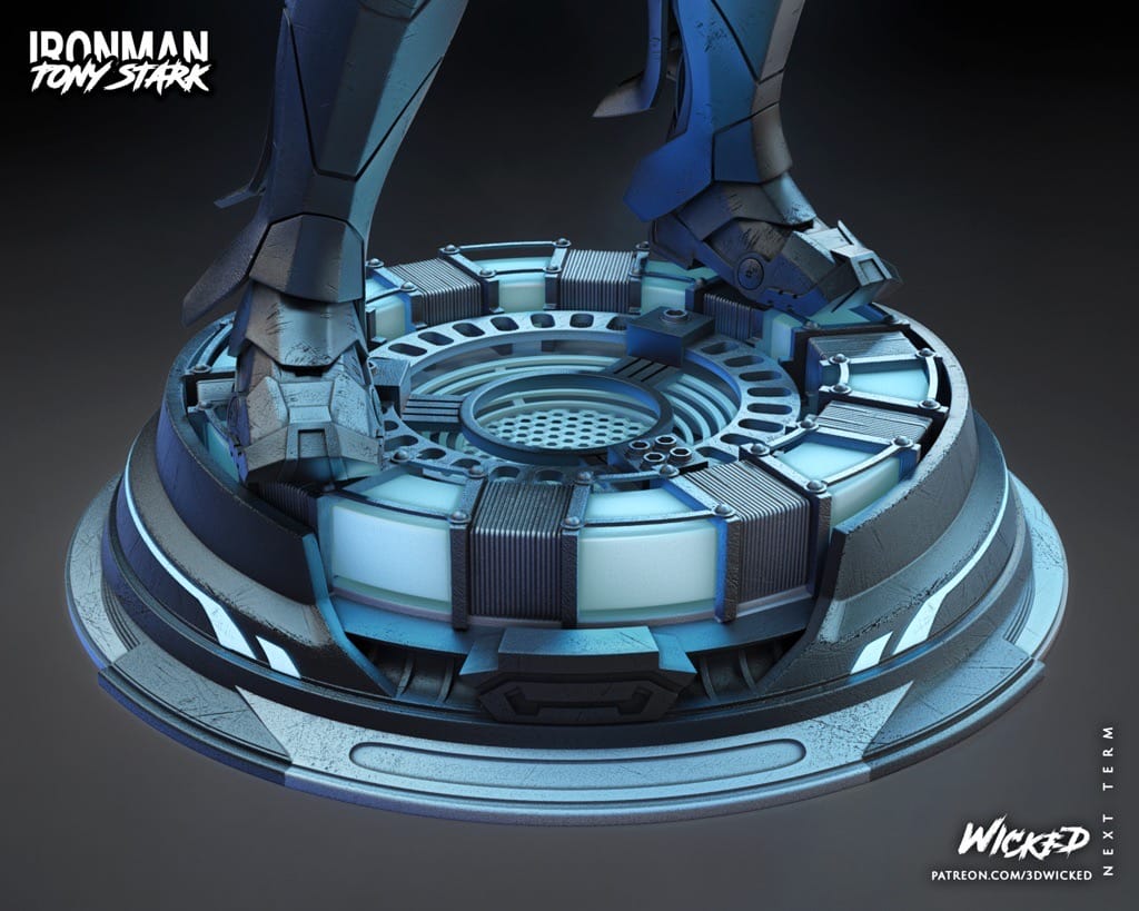 P站图纸印象馆 3DWicked 漫威 复联 钢铁侠 3DWicked 漫威 复联 钢铁侠