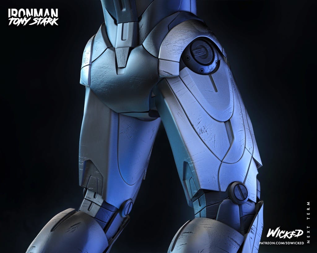 P站图纸印象馆 3DWicked 漫威 复联 钢铁侠 3DWicked 漫威 复联 钢铁侠