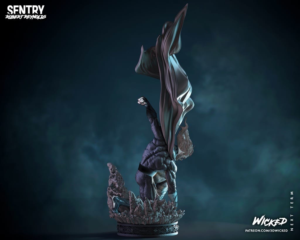 P站图纸印象馆 3DWicked 漫威 哨兵 3DWicked 漫威 哨兵