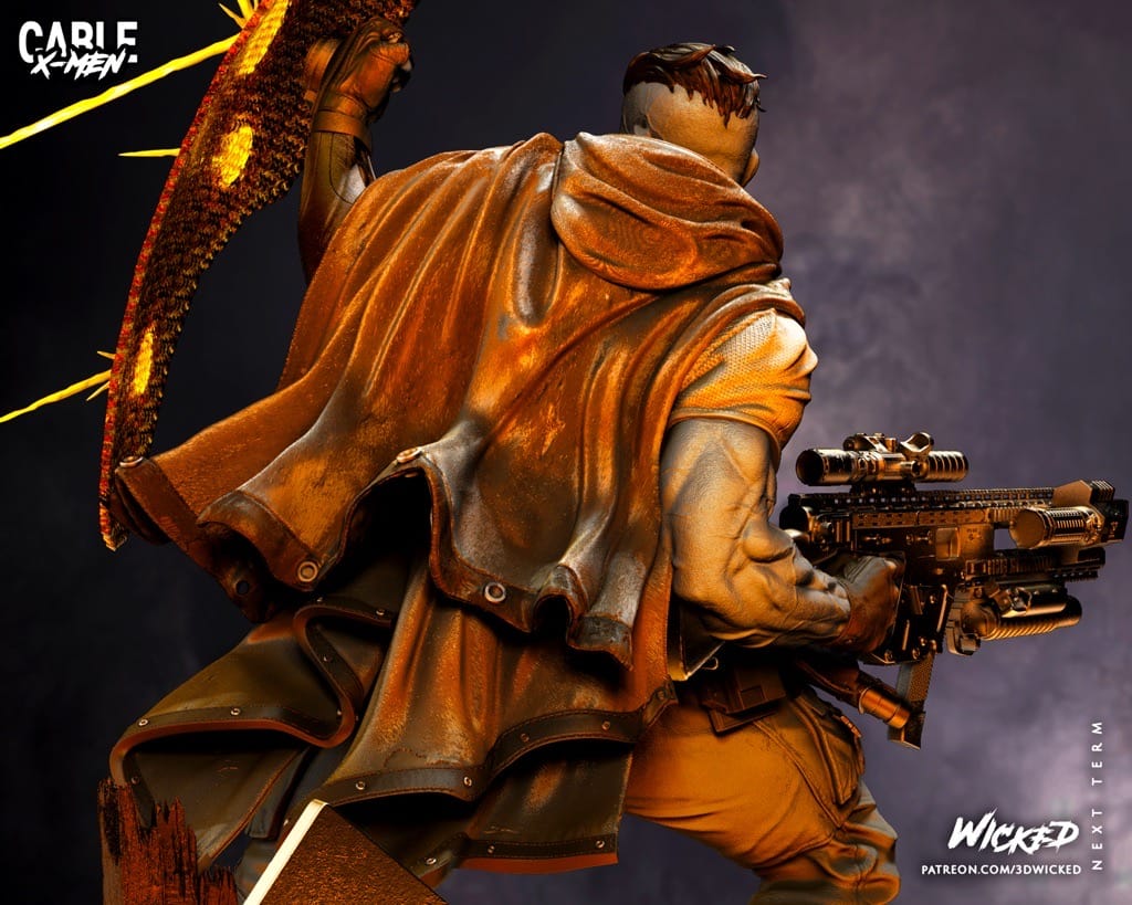 P站图纸印象馆 3DWicked 漫威 非凡X战警 电索 3DWicked 漫威 非凡X战警 电索