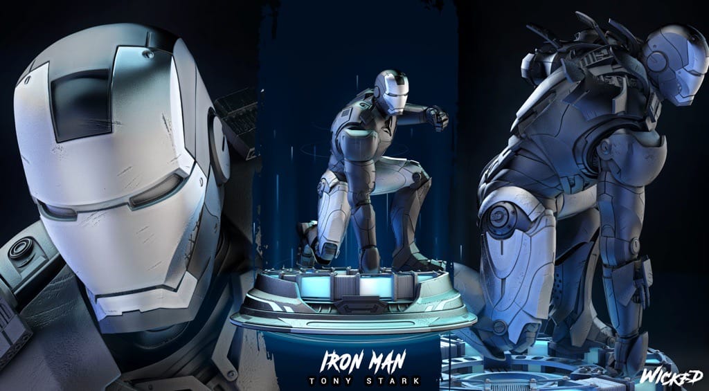 P站图纸印象馆 3DWicked 漫威 复联 钢铁侠2023 3DWicked 漫威 复联 钢铁侠2023