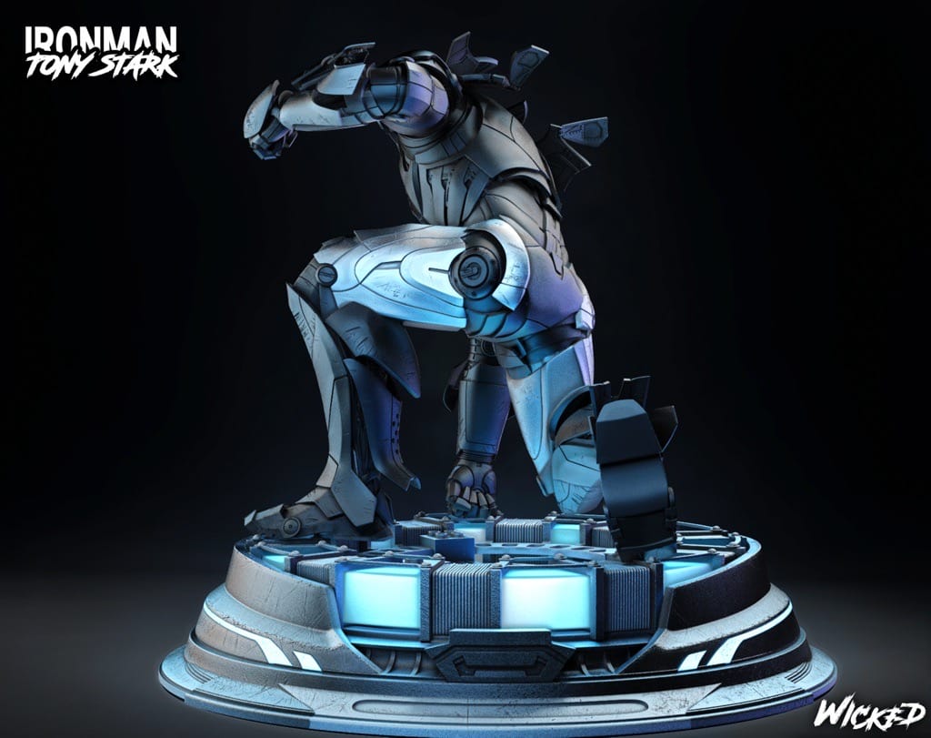 P站图纸印象馆 3DWicked 漫威 复联 钢铁侠2023 3DWicked 漫威 复联 钢铁侠2023