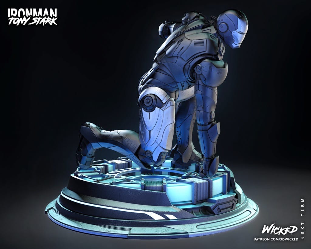 P站图纸印象馆 3DWicked 漫威 复联 钢铁侠2023 3DWicked 漫威 复联 钢铁侠2023