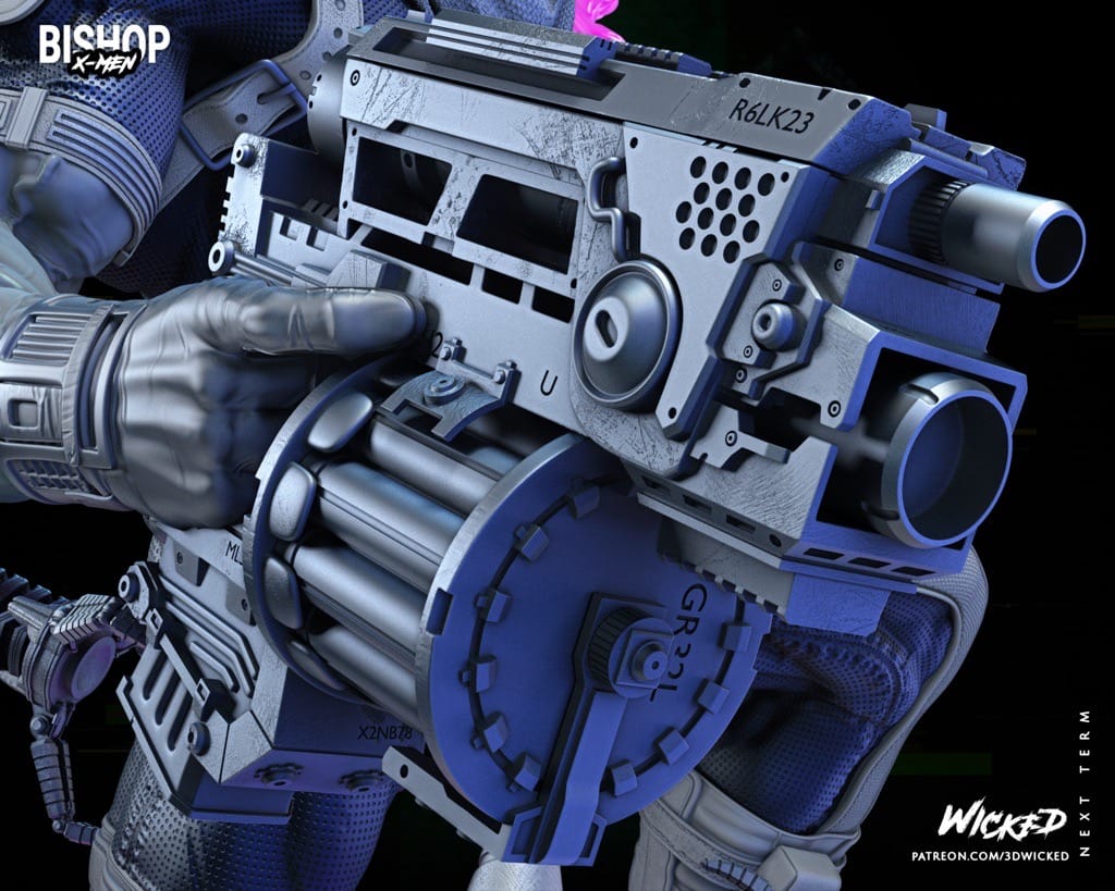 P站图纸印象馆 3DWicked 漫威 鹰眼 主教 3DWicked 漫威 鹰眼 主教