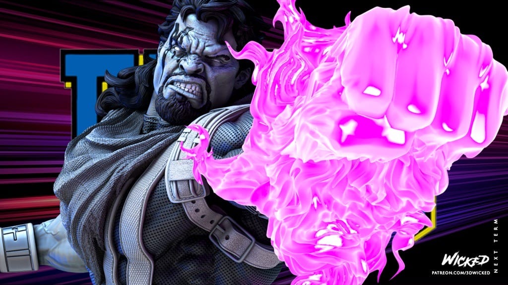 P站图纸印象馆 3DWicked 漫威 鹰眼 主教 3DWicked 漫威 鹰眼 主教