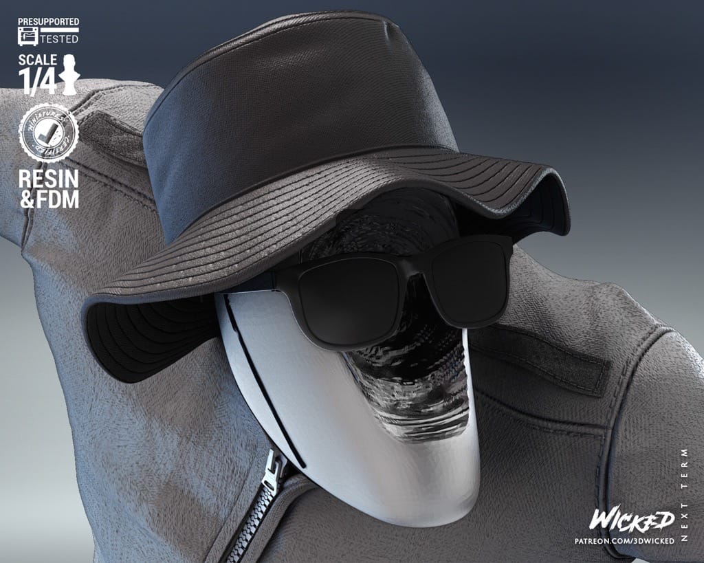 P站图纸印象馆 3DWicked 漫威 蜘蛛侠 斑点 3DWicked 漫威 蜘蛛侠 斑点