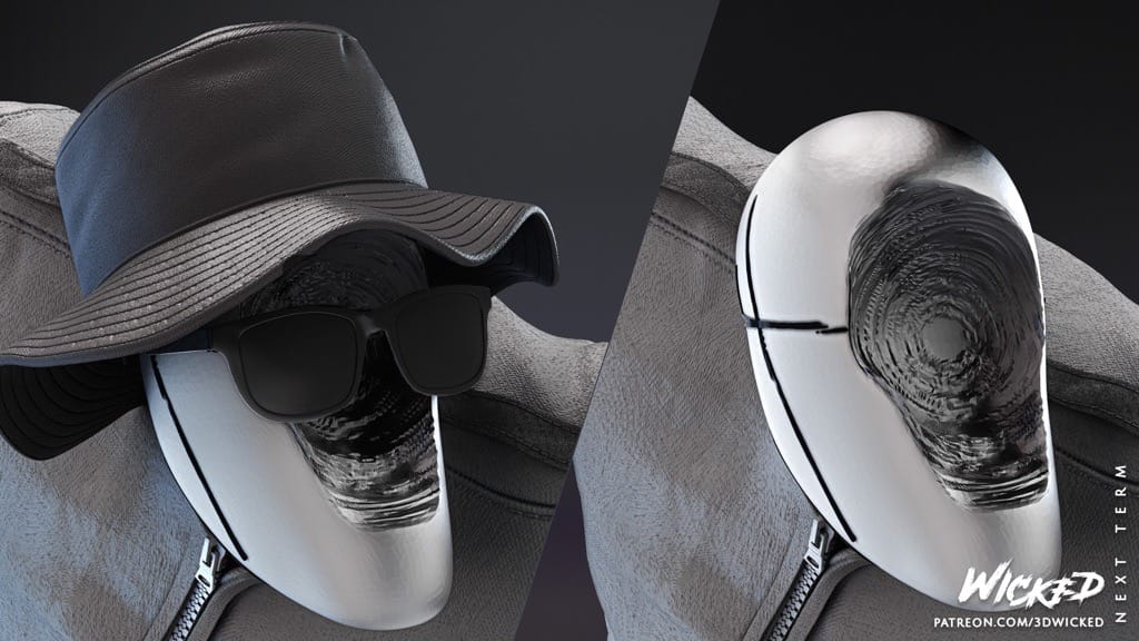 P站图纸印象馆 3DWicked 漫威 蜘蛛侠 斑点 3DWicked 漫威 蜘蛛侠 斑点