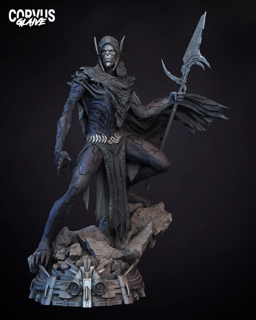 P站图纸印象馆 3DWicked 漫威 复联 亡刃将军 3DWicked 漫威 复联 亡刃将军