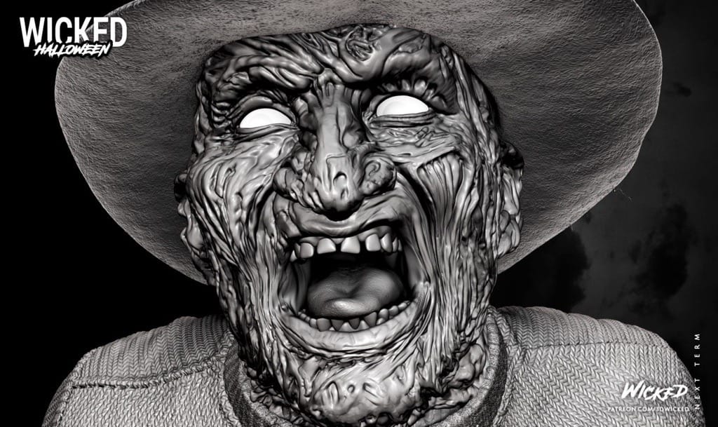 P站图纸印象馆 3DWicked 猛鬼街 弗莱迪·克鲁格 3DWicked 猛鬼街 弗莱迪·克鲁格