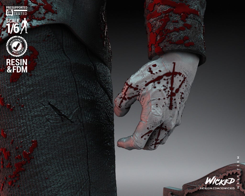 P站图纸印象馆 3DWicked 十三号星期五 杰森·沃赫斯 3DWicked 十三号星期五 杰森·沃赫斯