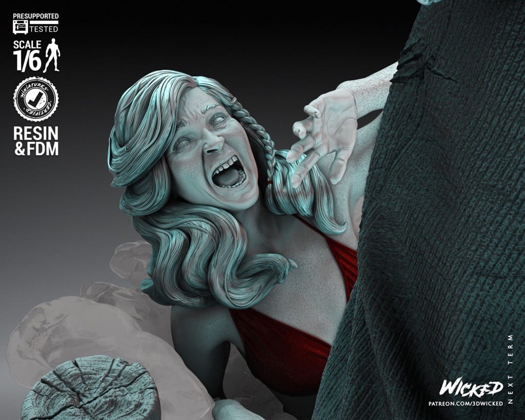 P站图纸印象馆 3DWicked 十三号星期五 杰森·沃赫斯 3DWicked 十三号星期五 杰森·沃赫斯