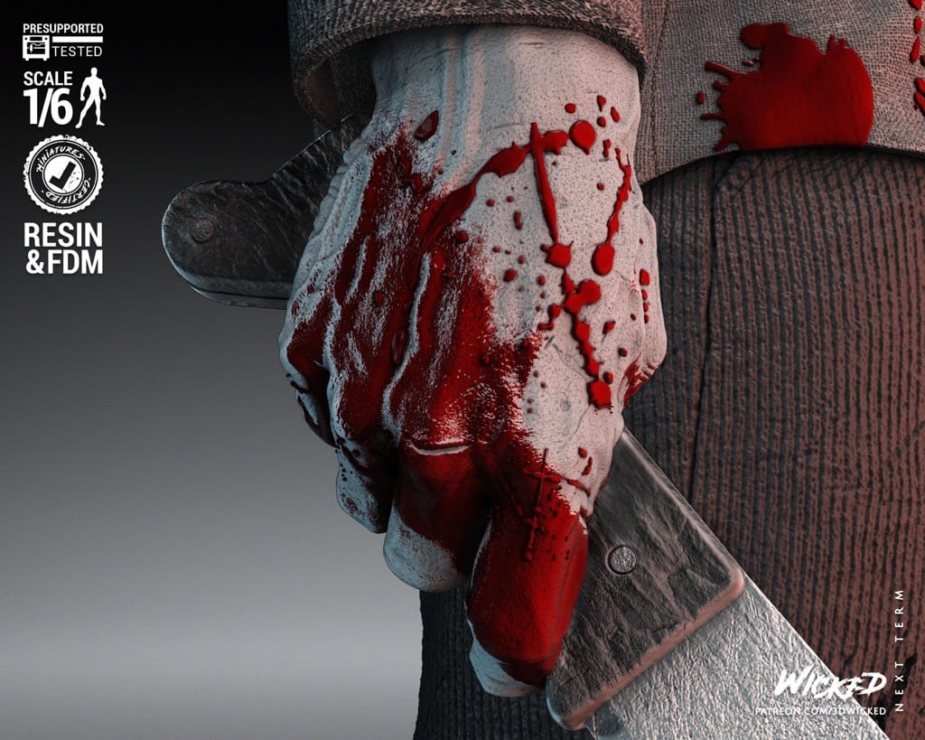 P站图纸印象馆 3DWicked 十三号星期五 杰森·沃赫斯 3DWicked 十三号星期五 杰森·沃赫斯