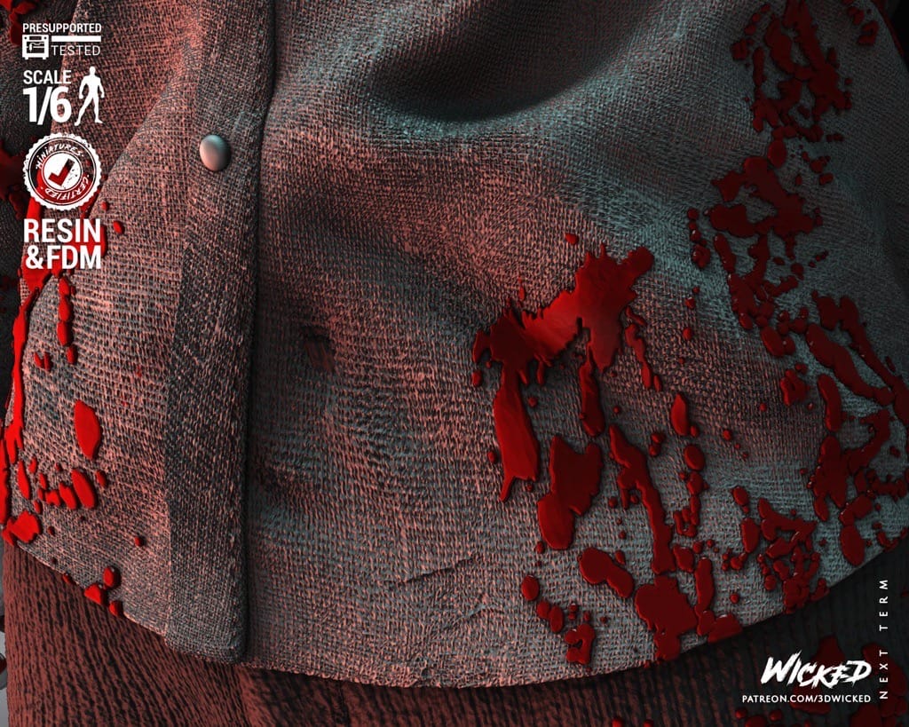 P站图纸印象馆 3DWicked 十三号星期五 杰森·沃赫斯 3DWicked 十三号星期五 杰森·沃赫斯