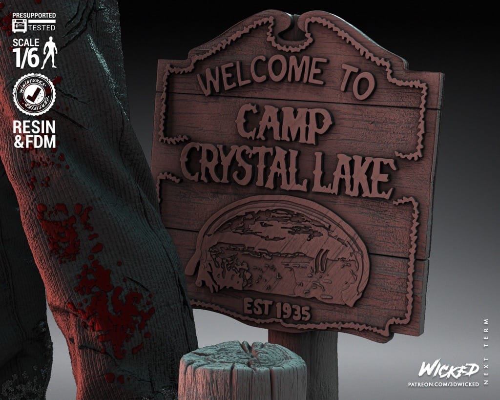 P站图纸印象馆 3DWicked 十三号星期五 杰森·沃赫斯 3DWicked 十三号星期五 杰森·沃赫斯