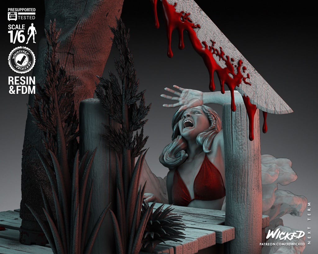 P站图纸印象馆 3DWicked 十三号星期五 杰森·沃赫斯 3DWicked 十三号星期五 杰森·沃赫斯