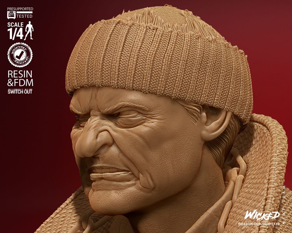 P站图纸印象馆 3DWicked 小鬼当家 哈利 3DWicked 小鬼当家 哈利