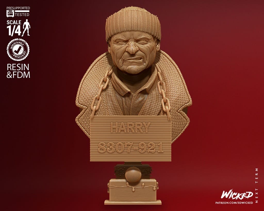 P站图纸印象馆 3DWicked 小鬼当家 哈利 3DWicked 小鬼当家 哈利