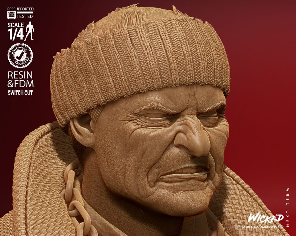 P站图纸印象馆 3DWicked 小鬼当家 哈利 3DWicked 小鬼当家 哈利