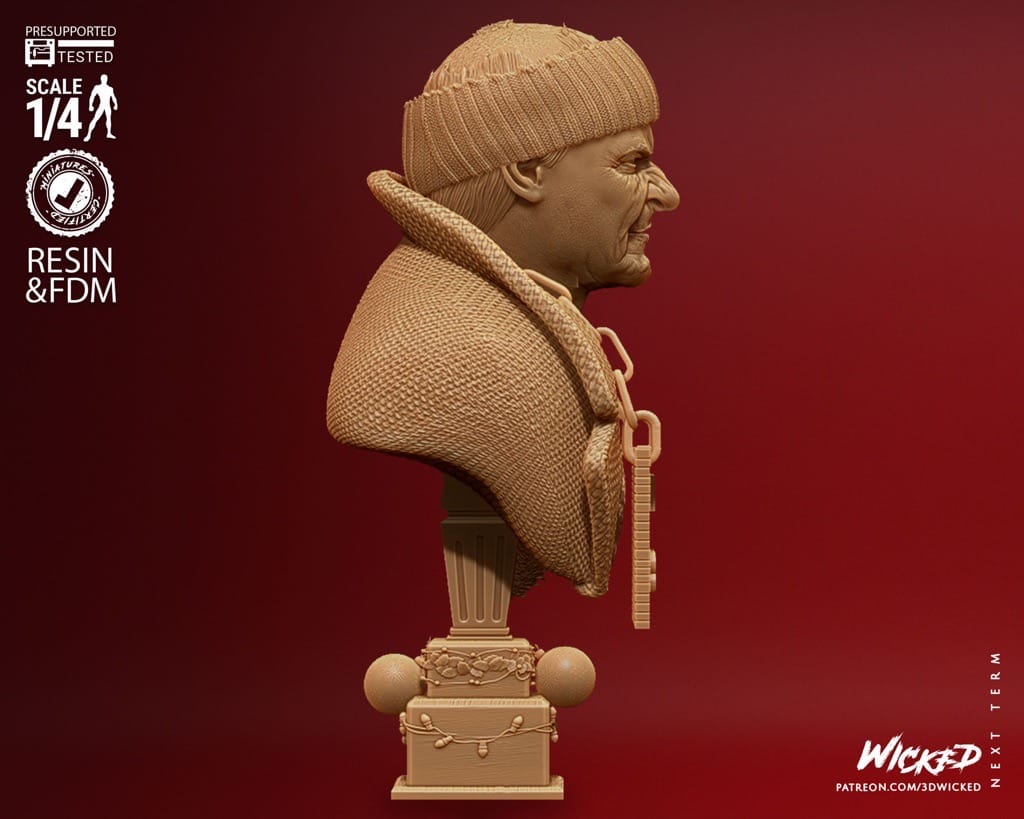 P站图纸印象馆 3DWicked 小鬼当家 哈利 3DWicked 小鬼当家 哈利