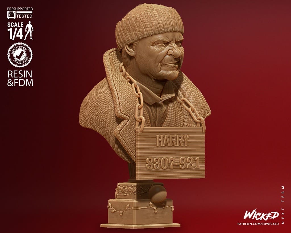 P站图纸印象馆 3DWicked 小鬼当家 哈利 3DWicked 小鬼当家 哈利