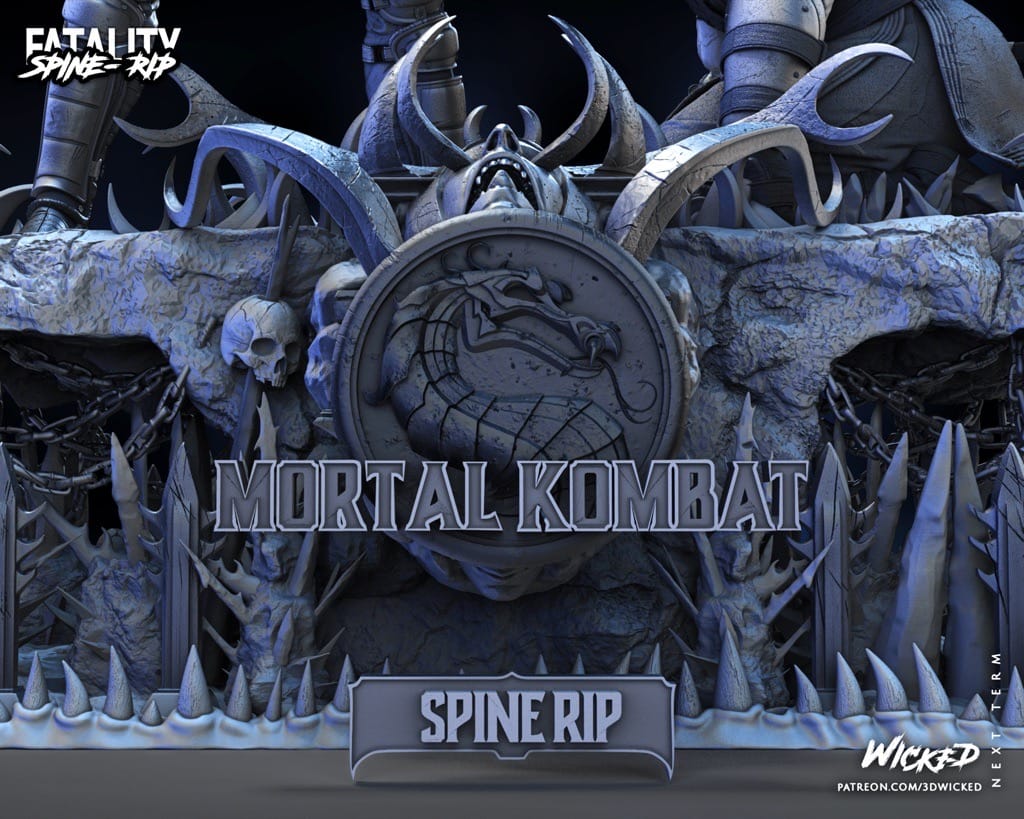 P站图纸印象馆 3DWicked 真人快打 壁寒对战蝎子 3DWicked 真人快打 壁寒对战蝎子