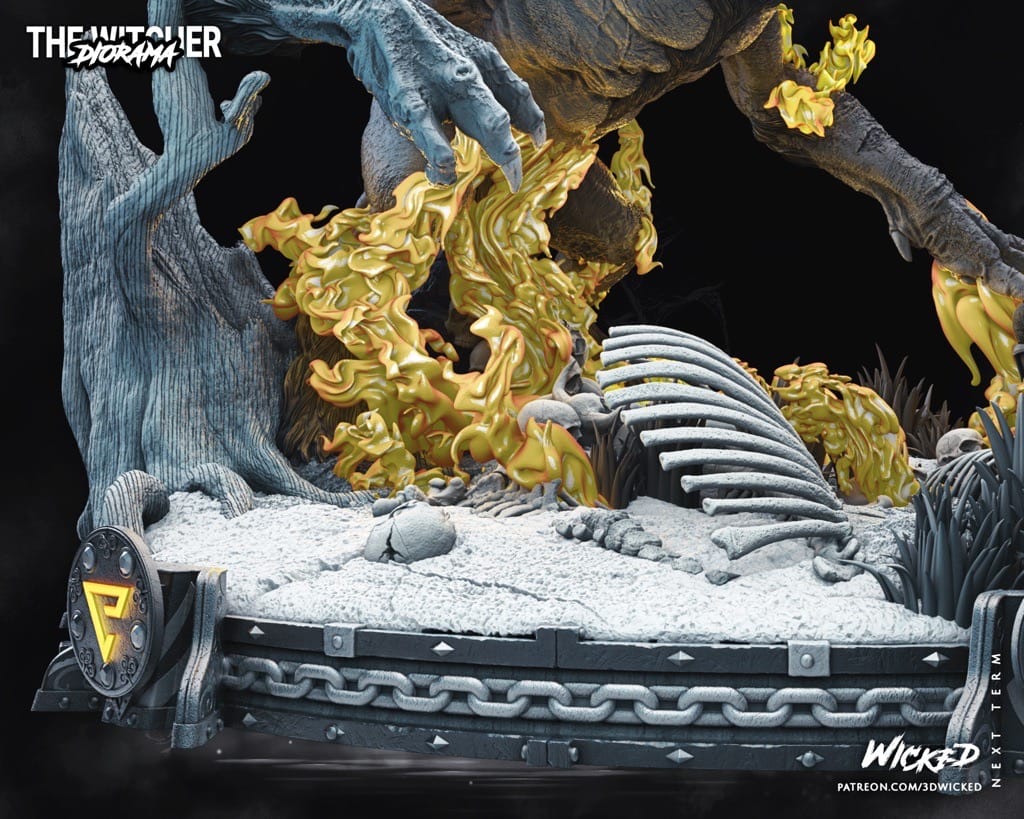 P站图纸印象馆 3DWicked 猎魔人 巫师 希里 3DWicked 猎魔人 巫师 希里