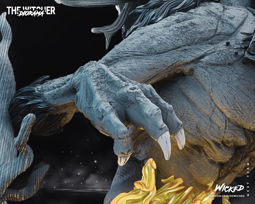 P站图纸印象馆 3DWicked 猎魔人 巫师 希里 3DWicked 猎魔人 巫师 希里