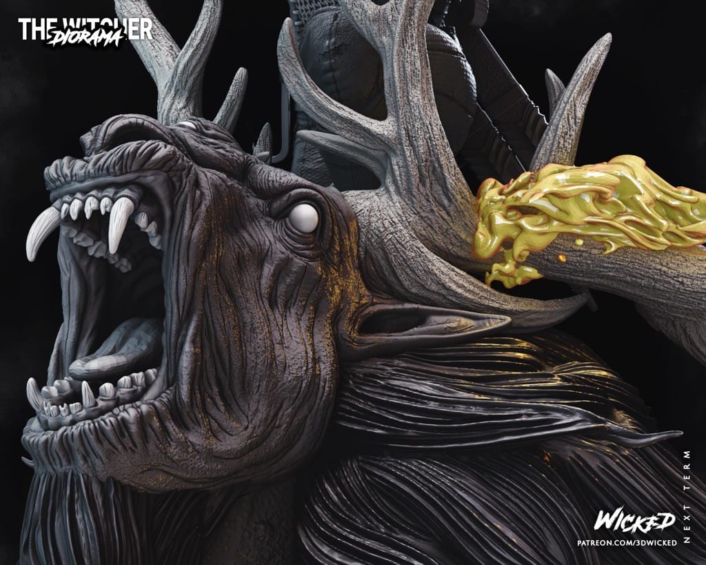 P站图纸印象馆 3DWicked 猎魔人 巫师 希里 3DWicked 猎魔人 巫师 希里