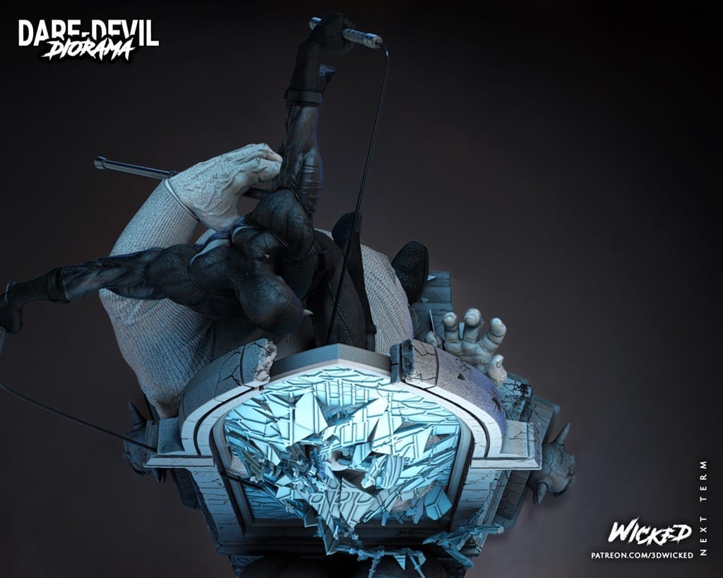 P站图纸印象馆 3DWicked 漫威 神鬼奇侠和金刚狼 3DWicked 漫威 神鬼奇侠和金刚狼