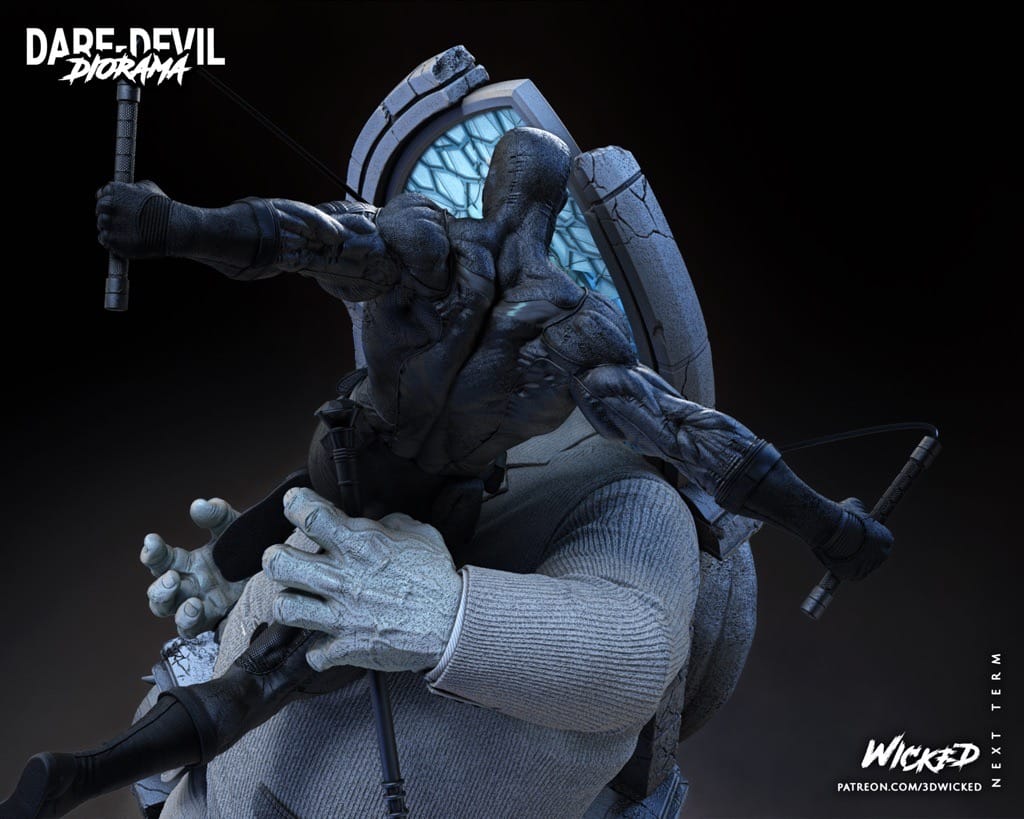 P站图纸印象馆 3DWicked 漫威 神鬼奇侠和金刚狼 3DWicked 漫威 神鬼奇侠和金刚狼