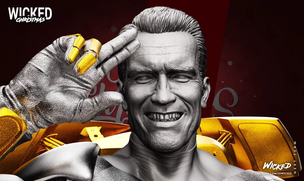 P站图纸印象馆 3DWicked 圣诞快乐 好爸爸 3DWicked 圣诞快乐 好爸爸