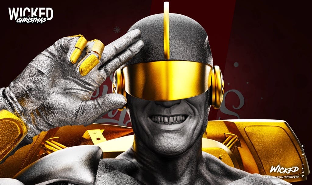 P站图纸印象馆 3DWicked 圣诞快乐 好爸爸 3DWicked 圣诞快乐 好爸爸