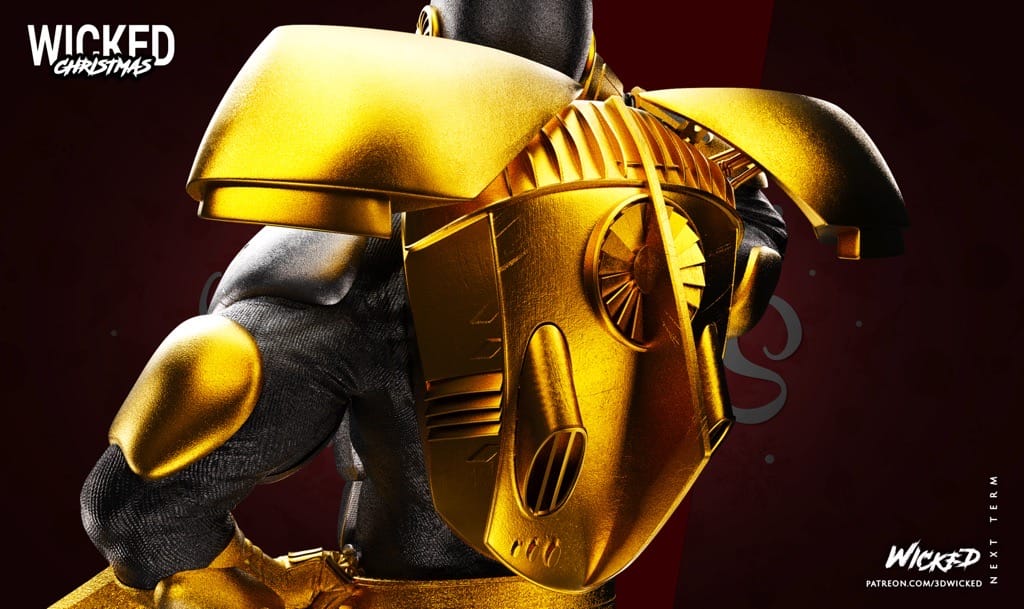 P站图纸印象馆 3DWicked 圣诞快乐 好爸爸 3DWicked 圣诞快乐 好爸爸