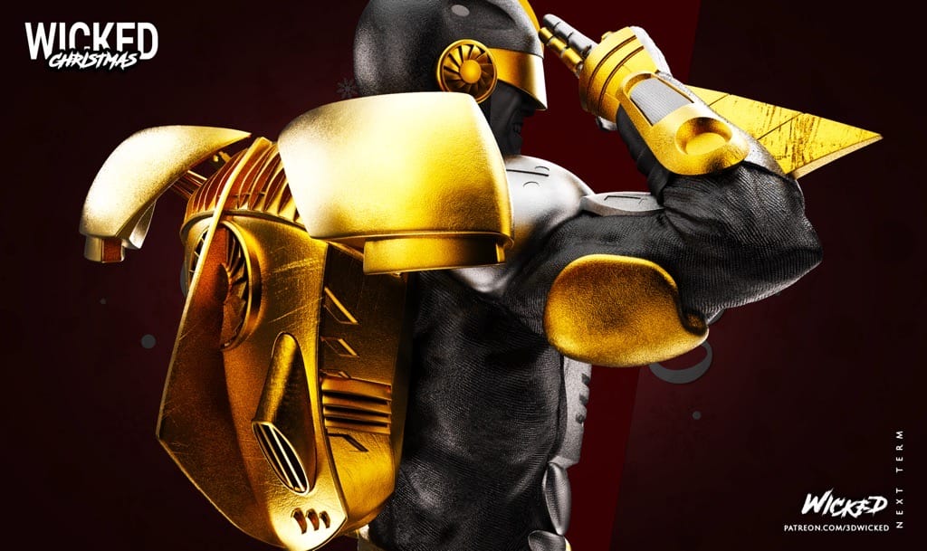 P站图纸印象馆 3DWicked 圣诞快乐 好爸爸 3DWicked 圣诞快乐 好爸爸