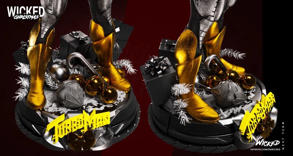 P站图纸印象馆 3DWicked 圣诞快乐 好爸爸 3DWicked 圣诞快乐 好爸爸