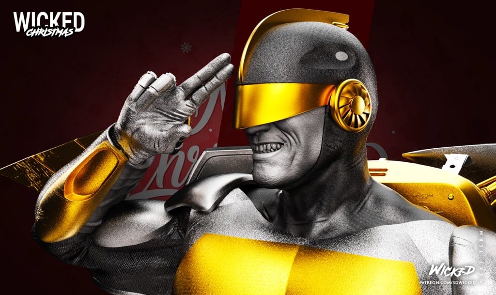 P站图纸印象馆 3DWicked 圣诞快乐 好爸爸 3DWicked 圣诞快乐 好爸爸