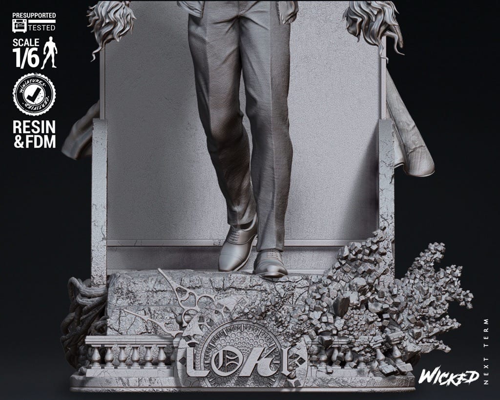 P站图纸印象馆 3DWicked 漫威 第二季的洛基 3DWicked 漫威 第二季的洛基