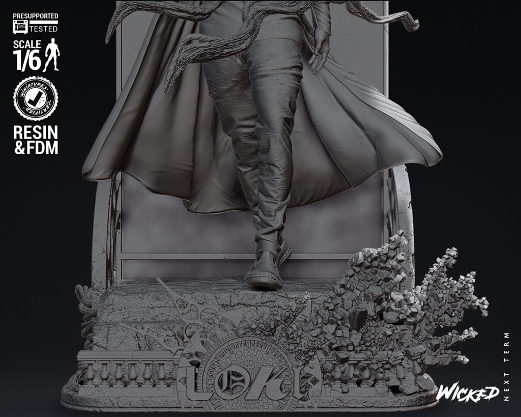 P站图纸印象馆 3DWicked 漫威 第二季的洛基 3DWicked 漫威 第二季的洛基