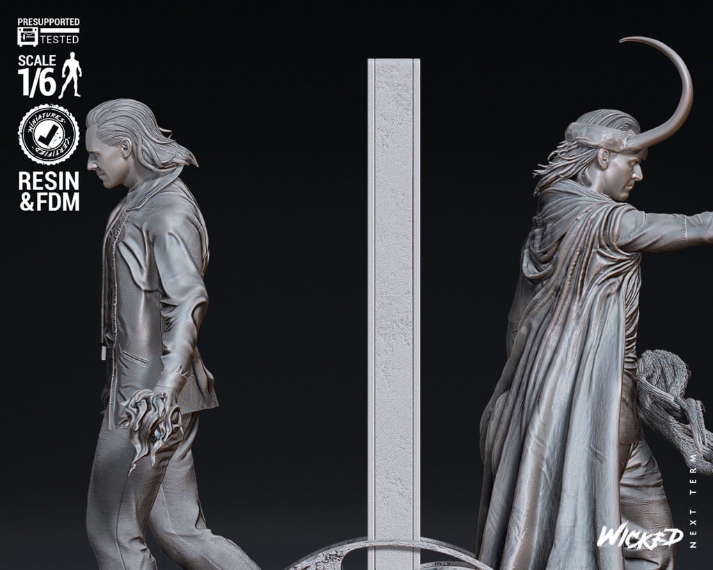 P站图纸印象馆 3DWicked 漫威 第二季的洛基 3DWicked 漫威 第二季的洛基