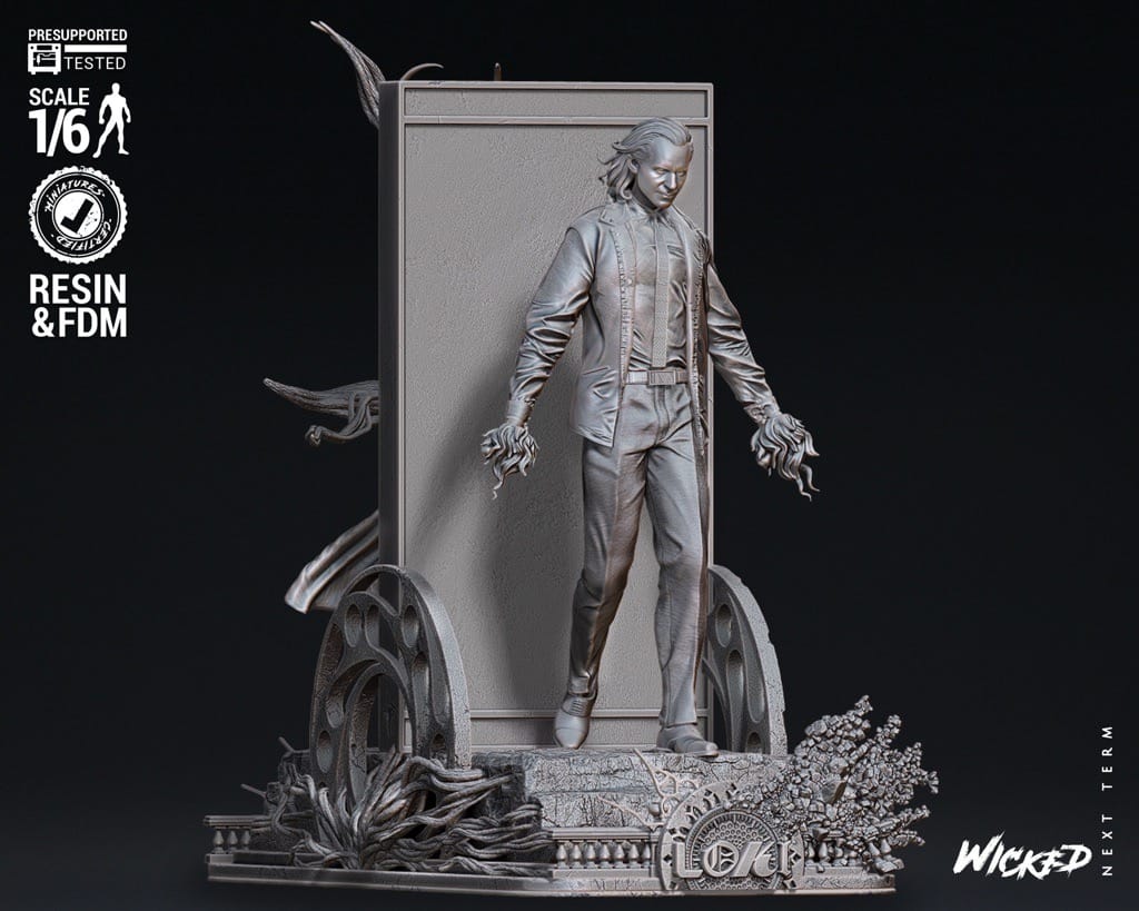 P站图纸印象馆 3DWicked 漫威 第二季的洛基 3DWicked 漫威 第二季的洛基